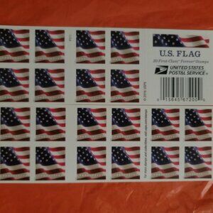 2017 US Flag 50Booklet of 1000 FOREVER STAMPS